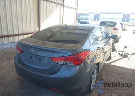 2013 Hyundai Elantra Gls from USA, damaged, VIN 5NPDH4AEXDH406307